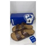 $100  size L10 M8 Birkenstock slippers