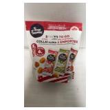 $14 snacks to go packet open around 12 packs