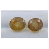 $7,700 Appraisal - 7.75 ct Cert. Yellow Sapphire g