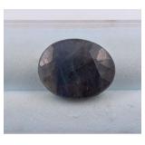 $6,500 Appraisal - 7.1 ct Cert. Blue Sapphire gems