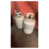 2 Propane Tanks