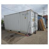 20 ft white high Cube container