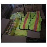 Case of 120 to 150 one size fits all safety vests