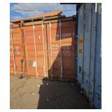 Reddish brown 20 ft Sea container