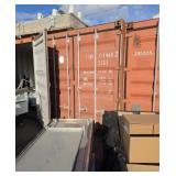 Reddish brown 20 ft Sea container