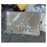No through traffic sign
