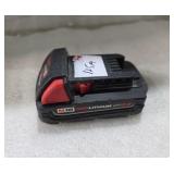 Small Milwaukee M18 CP 2.0 battery