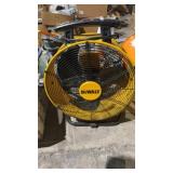 Dewalt industrial fan tested working but noisy