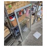 Aluminum glass frame