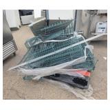 Set of wall shelving