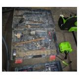 Large boss hammer drill with two ends different