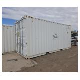 White 20 ft C container High Cube