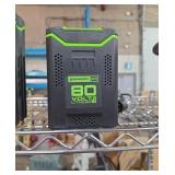 80 volt Greenworks Pro battery needs slow charge