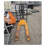Working pallet jack