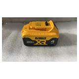 DeWalt DCB204 20V MAX Lithium-Ion battery pack.