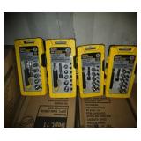 4 - 20 piece socket sets