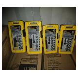 4 - 20 piece socket sets