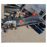 Truck snow plow blade with parts