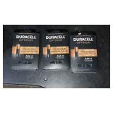 3 pack Dura cell optimum AAA , 4 cell in each