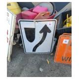 Curvin road sign
