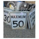 7 maximum 50 signs