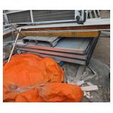 Three large pallet doors