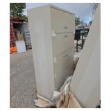 Five door filing cabinet