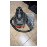 Working Rigid Shop Vac with Hose Extensions