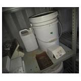 Miscellaneous items including 3 alloyed teeth