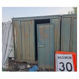7 ft x 7 ft 6 metal storage container door needs