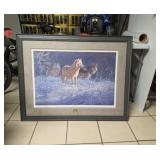 Wolf picture Fire and Ice by Danielle Smith part