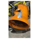 Portable propeller ventilator