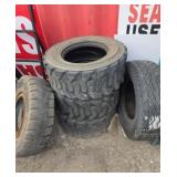 3 Bobcat tires 12 16.5s