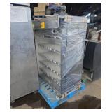Roll down front lockable cabinet