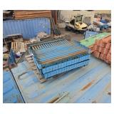 Pallet racking support beams