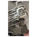 5 pcs visw grip locking c clamp