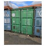 20 ft Green Sea container