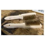 2 metal wire brush