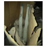Large box of mannequin parts