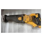 DeWalt variable speed reciprocating saw without