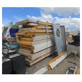 Approximately a 10x14 walk-in cooler freezer with