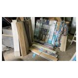 big lot of assorted flooring