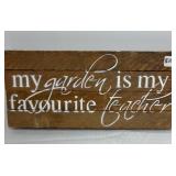 Artisan Hand crafted Sign