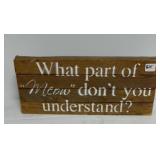 Artisan Hand crafted Sign