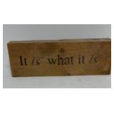 Artisan Hand crafted Sign