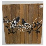 Artisan Hand crafted sign