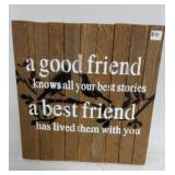 Artisan Hand crafted Sign