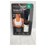 XL 2 pack seamless bra - open/damaged box