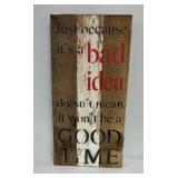 Artisan Hand Crafted Sign