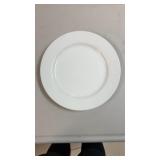 Large white plate approximately 22